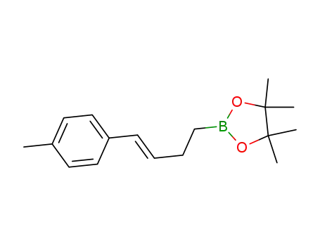 (E)-4,4,5,5-tetramethyl-2-(4-(p-tolyl)but-3-en-1-yl)-1,3,2-dioxaborolane