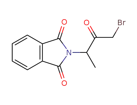 Molecular Structure of 70386-38-8 (2-(3-BROMO-1-METHYL-2-OXOPROPYL)-L H-ISINDOLE-1,3-(2H)-DIONE)