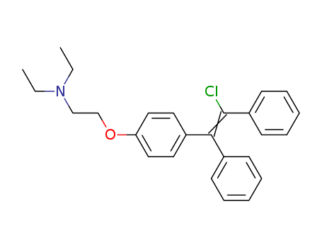 Ethanamine,2-[4-(2-chloro-1,2-diphenylethenyl)phenoxy]-N,N-diethyl-