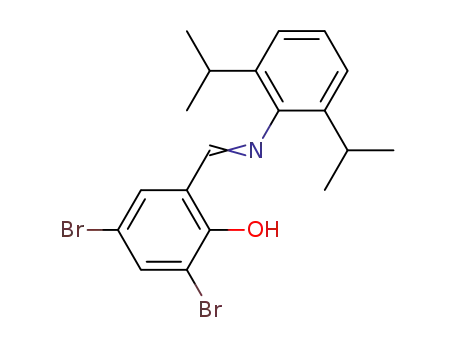 2-[(2,6-diisopropylphenyl)imino]methyl-4,6-dibromophenole