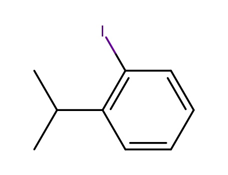 Molecular Structure of 19099-54-8 (2-IODOISOPROPYLBENZENE)