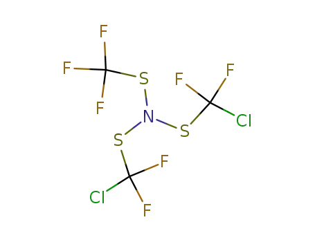 trifluoromethylmercapto-bis(chlorodifluoromethylmercapto)amine