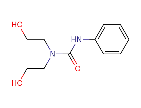 Molecular Structure of 20074-78-6 (1,3-bis(2-hydroxyethyl)-1-phenylurea)