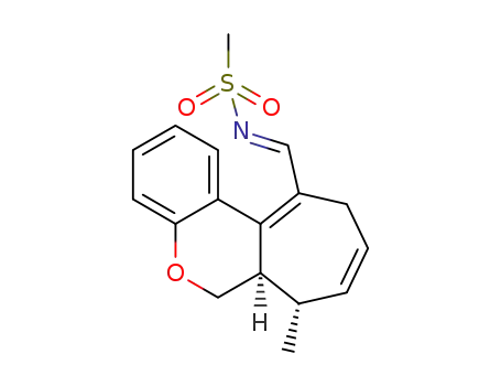 (E)-N-(((6aR,7S)-7-methyl-6,6a,7,10-tetrahydrocyclohepta[c]chromen-11-yl)methylene)methanesulfonamide