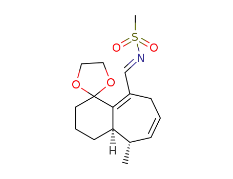 (E)-N-(((4aR,5S)-5-methyl-2,3,4,4a,5,8-hexahydrospiro[benzo[7]annulene-1,2'-[1,3]dioxolan]-9-yl)methylidene)methanesulfonamide