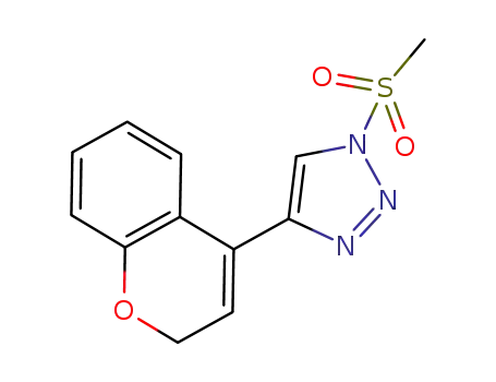 4-(2H-chromen-4-yl)-1-(methylsulfonyl)-1H-1,2,3-triazole