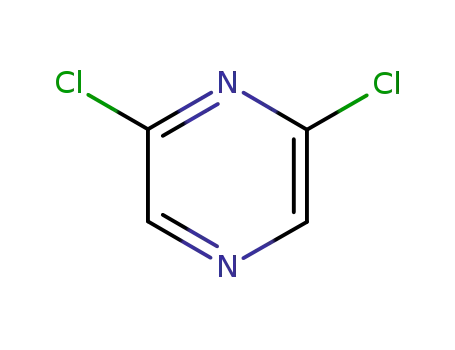 Molecular Structure of 4774-14-5 (2,6-Dichloropyrazine)