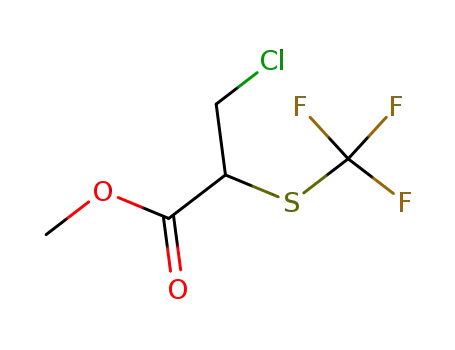 α-(Trifluormethylthio)-β-chlorpropionat