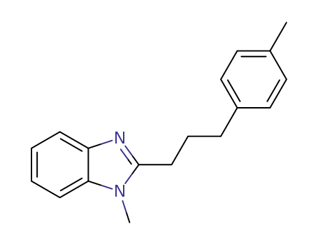 1-methyl-2-(3-(p-tolyl)propyl)-1H-benzo[d]imidazole