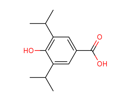 3,5-Diisopropyl-4-hydroxybenzoic acid Cas no.13423-73-9 98%