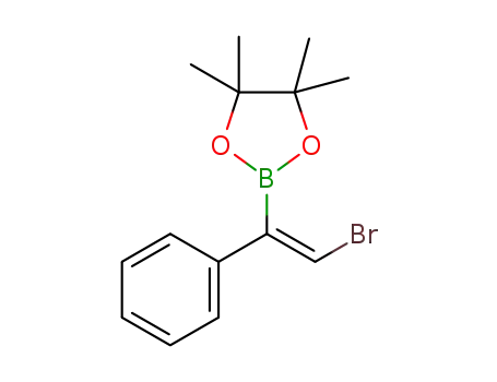 (E)-2-(2-bromo-1-phenylvinyl)-4,4,5,5-tetramethyl-1,3,2-dioxaborolane