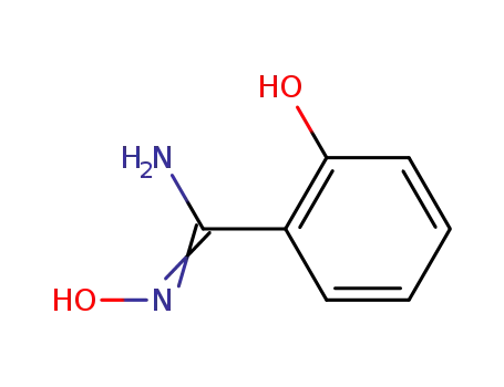 Molecular Structure of 6005-58-9 (2,N-DIHYDROXY-BENZAMIDINE)