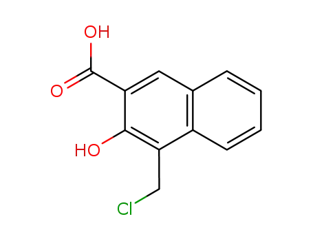 4-chloromethyl-3-hydroxy-[2]naphthoic acid