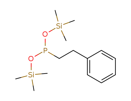 [2-phenylethyl]phosphonous acid bis(trimethylsilyl) ester