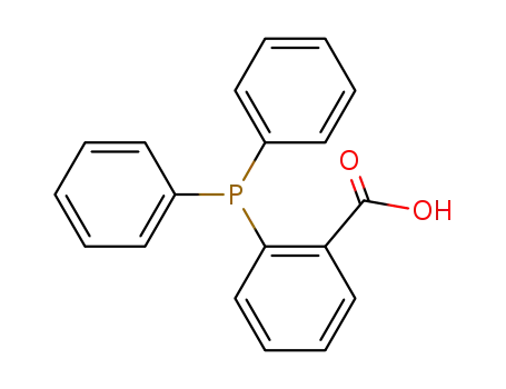 Molecular Structure of 17261-28-8 (2-(Diphenylphosphino)benzoic acid)