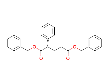 (S)-dibenzyl 2-phenylpentanedioate