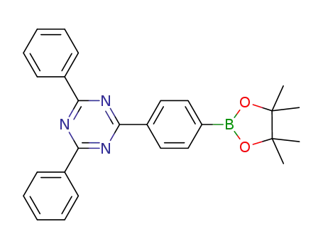 2,4-diphenyl-6-(4-(4,4',5,5'-tetramethyl-1,3,2-dioxaborolan-2-yl)phenyl)-1,3,5-triazine