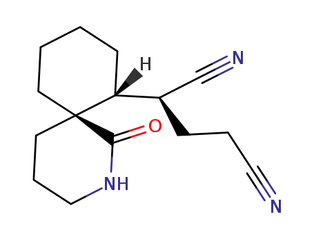 2-(1-oxo-2-azaspiro[5.5]undecan-7-yl)pentanedinitrile