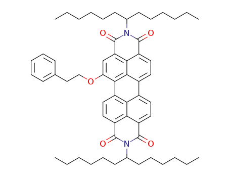 N,N'-di(1'-hexylheptyl)-1-phenetoxy-3,4:9,10-perylenetetracarboxydiimide