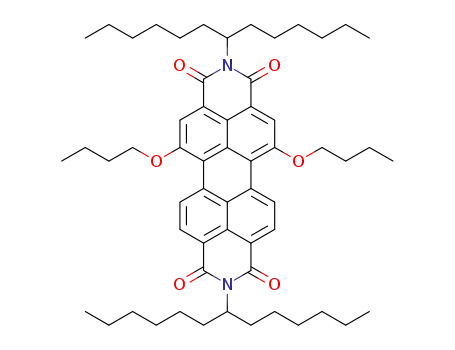 N,N'-di(1'-hexylheptyl)-1,6-dibutoxy-3,4:9,10-perylenetetracarboxydiimide