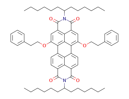 N,N'-di(1'-hexylheptyl)-1,6-diphenetoxy-3,4:9,10-perylenetetracarboxydiimide
