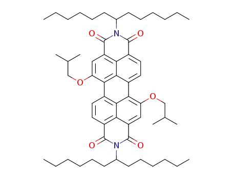 N,N'-di(1'-hexylheptyl)-1,7-di-i-butoxy-3,4:9,10-perylenetetracarboxydiimide