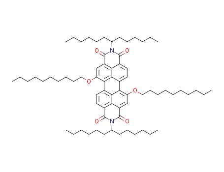 N,N'-di(1'-hexylheptyl)-1,7-didecyloxy-3,4:9,10-perylenetetracarboxydiimide