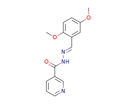 (E)-N’-(2,5-dimethoxylbenzylidene)nicotinohydrazide