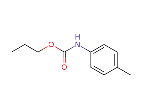 Molecular Structure of 63379-16-8 (Carbamic acid, (4-methylphenyl)-, propyl ester)