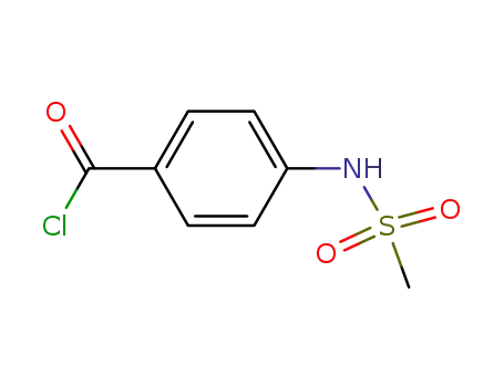 4-[(methyl-sulfonyl)amino]benzoyl chloride
