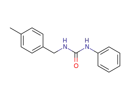 Molecular Structure of 35305-46-5 (Urea, N-[(4-methylphenyl)methyl]-N'-phenyl-)