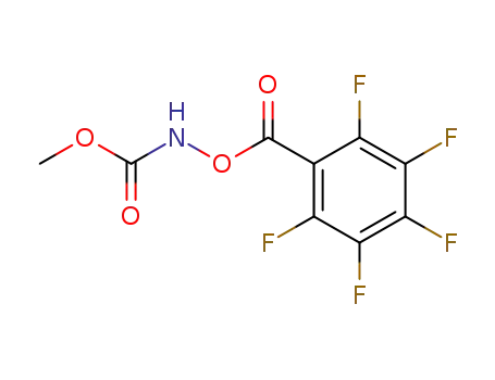 methyl (perfluorobenzoyl)oxycarbamate