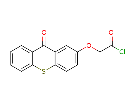 2-[(9-oxo-9H-thioxanthen-2-yl)oxy]acetyl chloride
