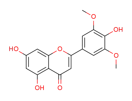 Molecular Structure of 520-32-1 (Tricin)