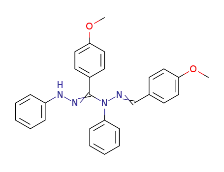 4-methoxy-N2-(4-methoxy-benzylidene)-N1,N4-diphenyl-benzohydrazidine