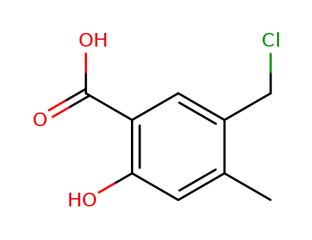 5-chloromethyl-2-hydroxy-4-methyl-benzoic acid