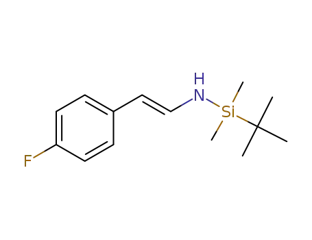 (E)-1-tert-butyl-N-(4-fluorostyryl)-1,1-dimethylsilanamine