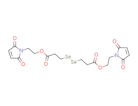 bis(2-(2,5-dioxo-2,5-dihydro-1H-pyrrol-1-yl)ethyl) 3,3'-diselanediyldipropionate