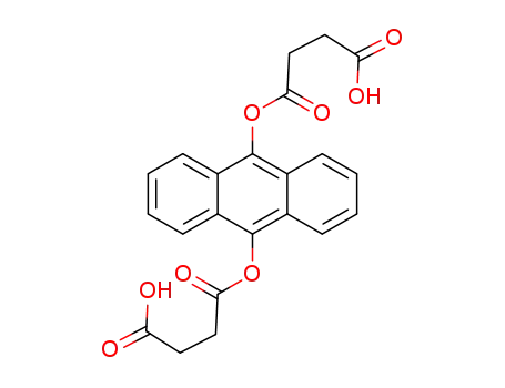 9,10-bis(2-carboxyethyl)carbonyloxyanthracene