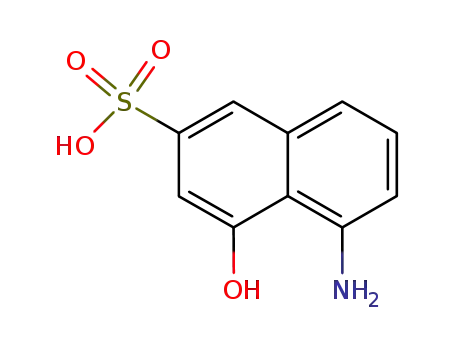 5-amino-4-hydroxy-2-naphthalenesulphonic acid