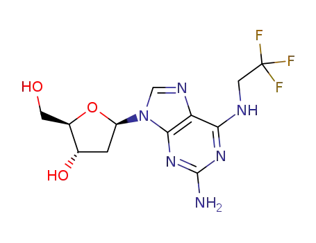 2-amino-N6-(2,2,2-trifluoroethyl)-2'-deoxyadenosine