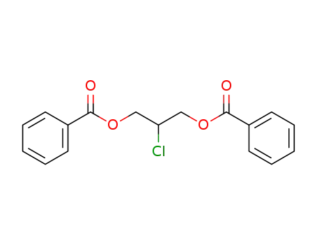 1,3-bis-benzoyloxy-2-chloro-propane