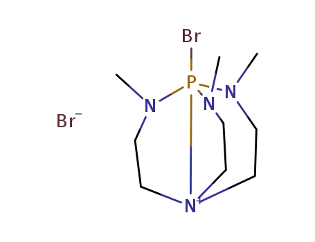 Br(1-)*C9H21BrN4P(1+)