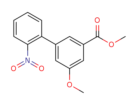 5-methoxy-2'-nitrobiphenyl-3-carboxylic acid methyl ester