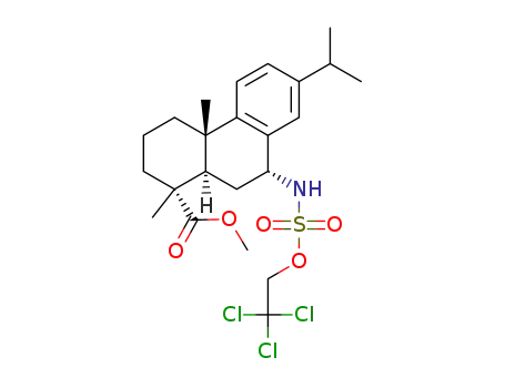 methyl 7-(((2,2,2-trichloroethoxy)sulfonyl)amino)-8,11,13-abietatrien-18-oate