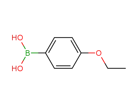 Molecular Structure of 22237-13-4 (4-ETHOXYPHENYLBORONIC ACID)