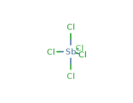 Molecular Structure of 7647-18-9 (ANTIMONY(V) CHLORIDE)