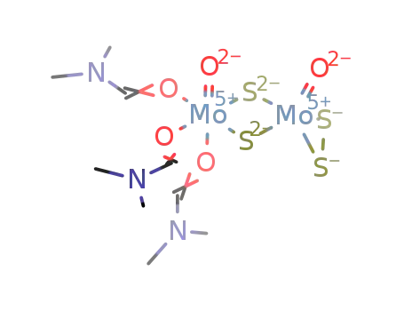 syn-[Mo2O2(μ-S)2(S2)(DMF)3]