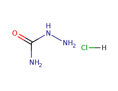 563-41-7,Semicarbazide hydrochloride,Hydrazinecarboxamide,monohydrochloride (9CI);Semicarbazide, monohydrochloride (8CI);Aminoureahydrochloride;Hydrazinecarboxamide, hydrochloride;Semicarbazide chloride;