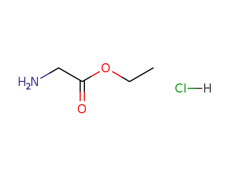 Molecular Structure of 623-33-6 (Glycine ethyl ester hydrochloride)